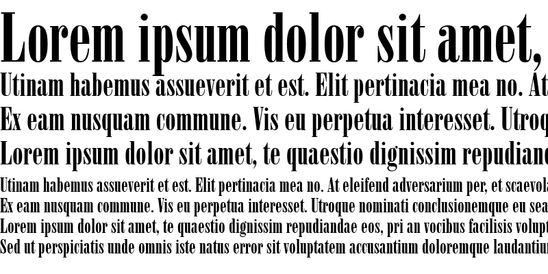 Sample of Bodoni LT PosterCompressed Sample of Bodoni LT PosterCompressed