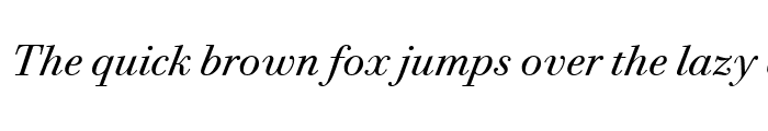 Preview of Bodoni Twelve OS ITC TT BookIta