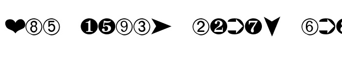 Preview of Dingbats Two Regular