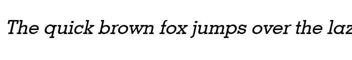 Preview of Geo Condensed Italic