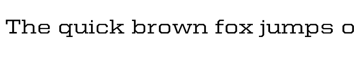 Preview of United Serif SemiExt Medium