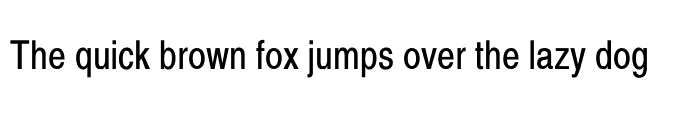 Preview of Xerox Sans Serif Narrow Regular