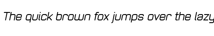 Preview of Zolano Sans BTN Oblique